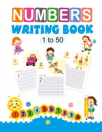 Numbers Writing Book—1 to 50