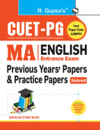 CUET-PG : MA English – Previous Years’ Papers & Practice Papers (Solved)
