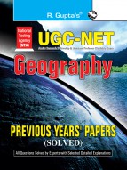 NTA-UGC-NET/JRF: Geography (Paper I & Paper II) Previous Years' Papers (Solved)