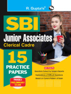 SBI: Clerical Cadre – Junior Associates (Phase-I Preliminary Exam) 15 Practice Papers (Solved)