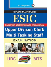 ESIC: Upper Division Clerk & Multi Tasking Staff Exam Guide