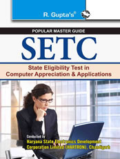 SETC: Haryana State Eligibility Test in Computer Appreciation & Applications